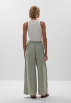 Wrap Balloon Linen Pants