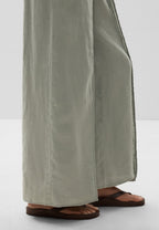Wrap Balloon Linen Pants