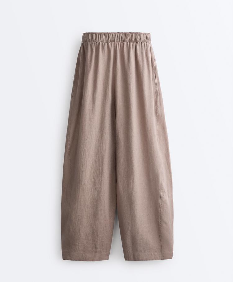 Balloon Linen Pants