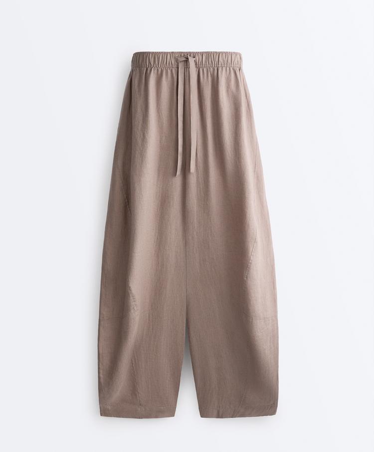 Balloon Linen Pants