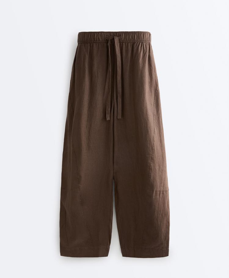 Balloon Linen Pants