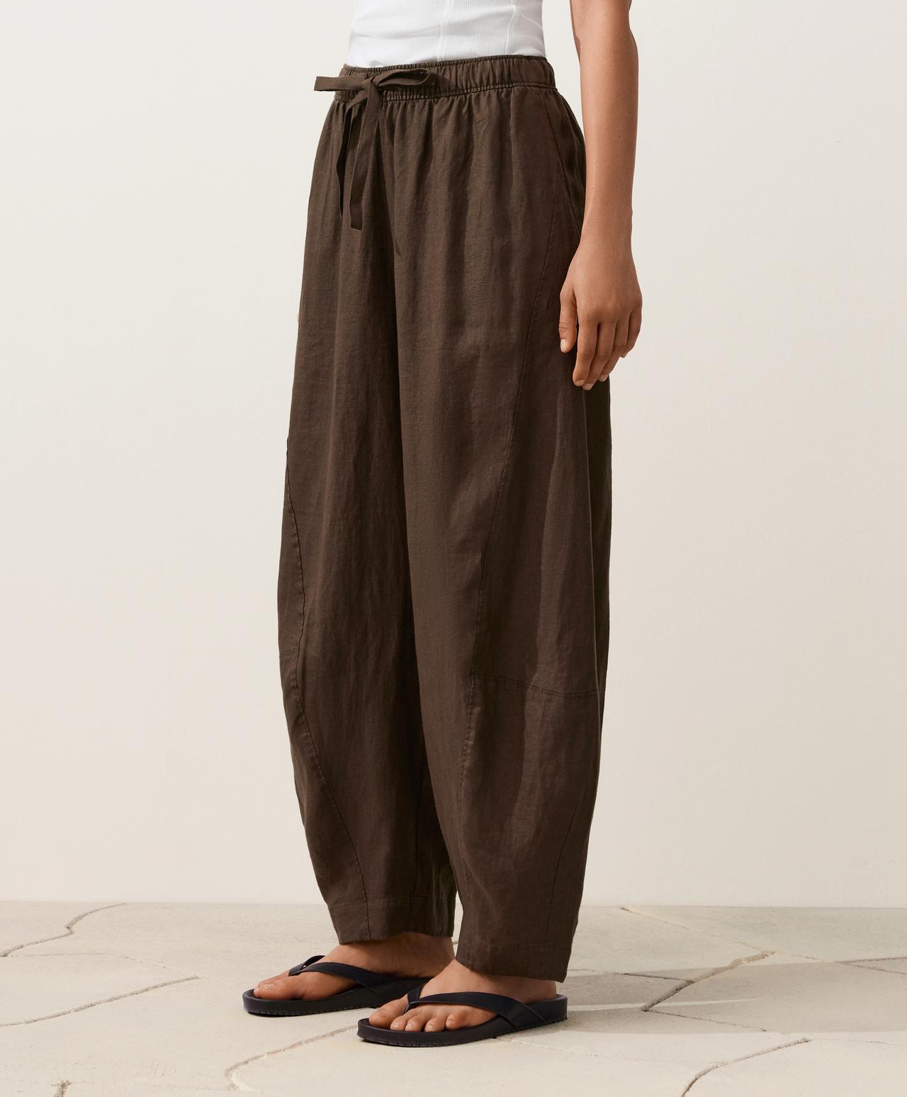 Balloon Linen Pants