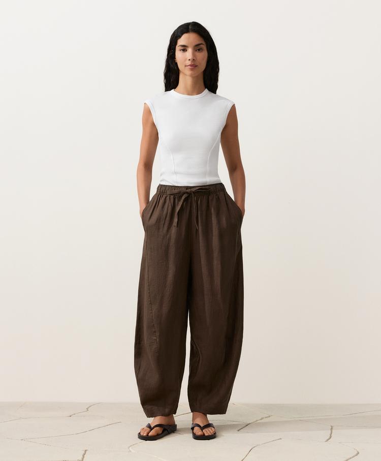 Balloon Linen Pants