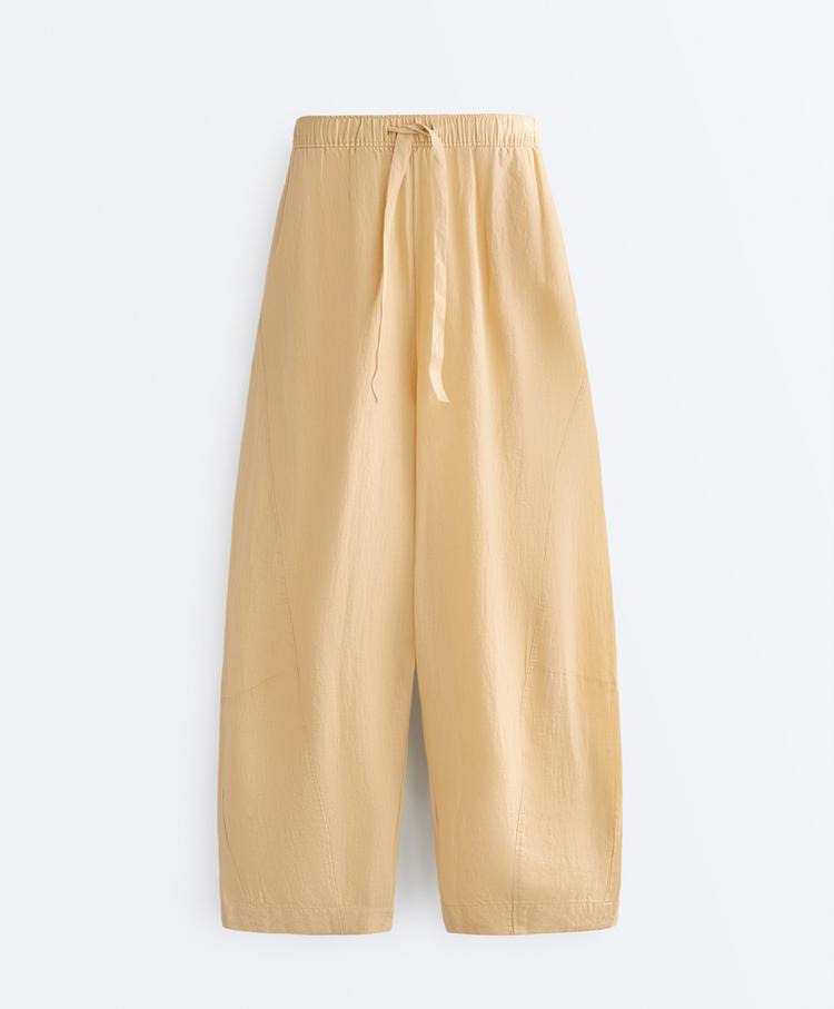 Balloon Linen Pants