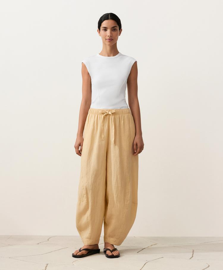 Balloon Linen Pants