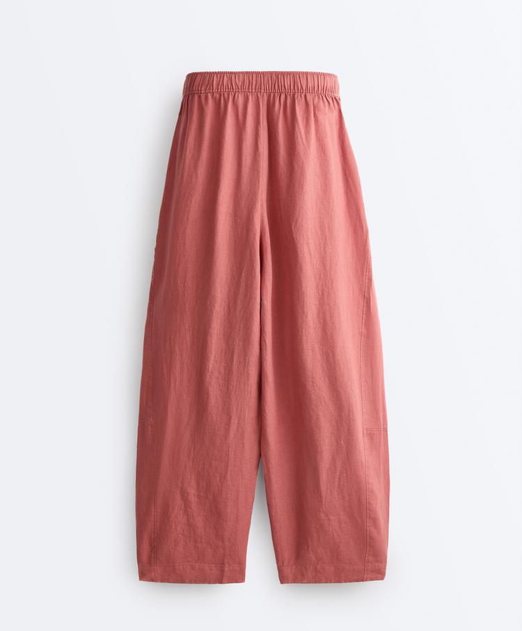 Balloon Linen Pants