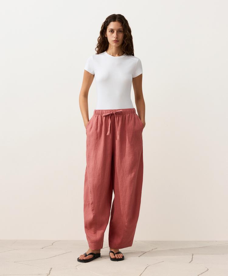 Balloon Linen Pants