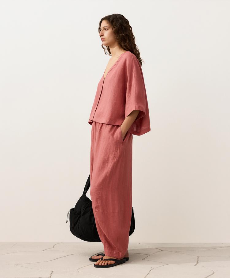 Balloon Linen Pants