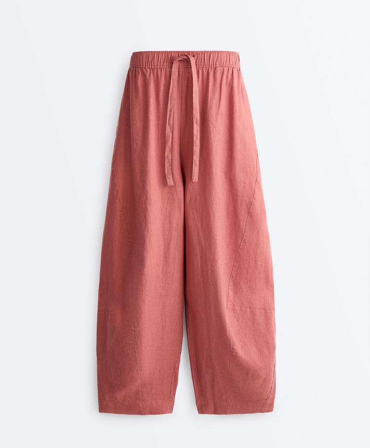 Balloon Linen Pants