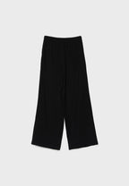 Flowing linen-effect trousers