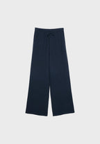 Flowing linen-effect trousers