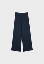 Flowing linen-effect trousers