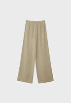 Flowing linen-effect trousers