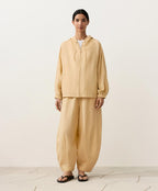 Linen Zip Hoodie