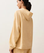 Linen Zip Hoodie