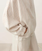 Linen Zip Hoodie