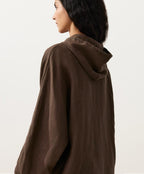 Linen Zip Hoodie