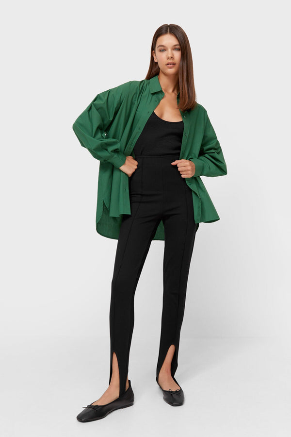 Contrast boyfriend shirt PN:603699